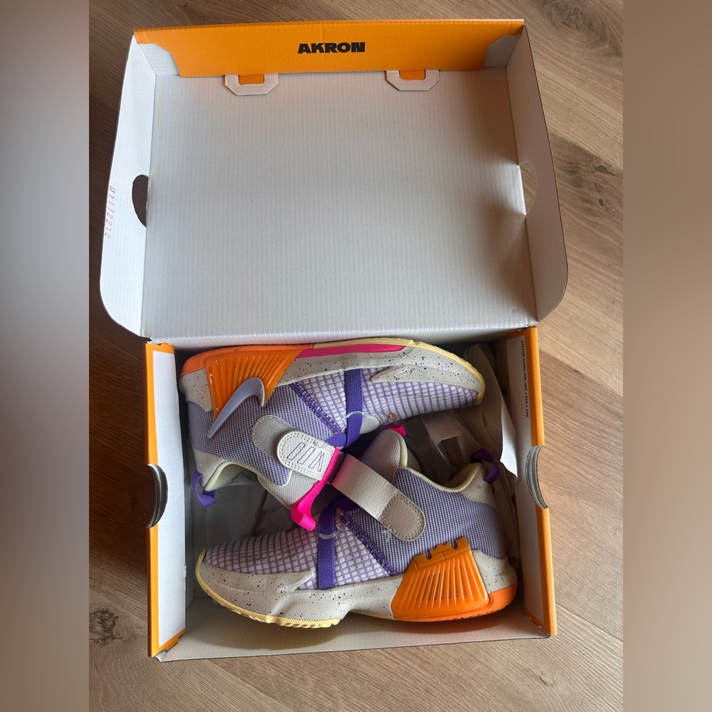 Nike Kids' Purple & Orange Athletic Sneakers